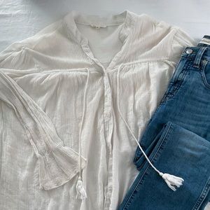 Boutique Tunic with Tassel Detail